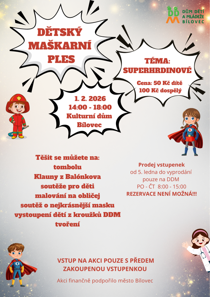 Dětský maškarní ples