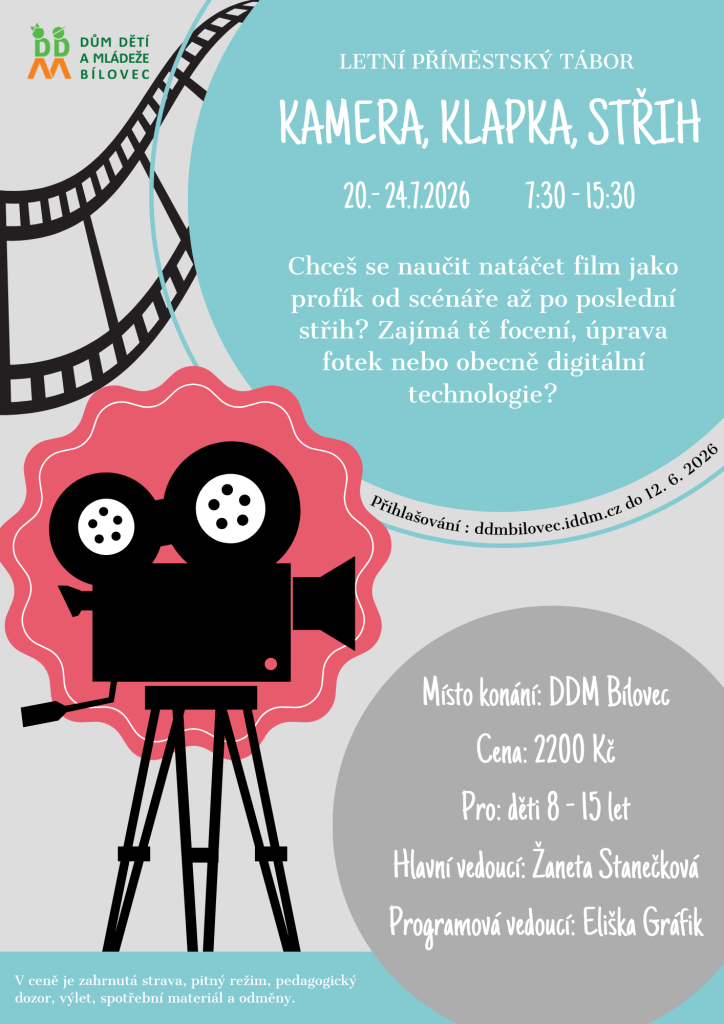 Kamera, klapka, střih