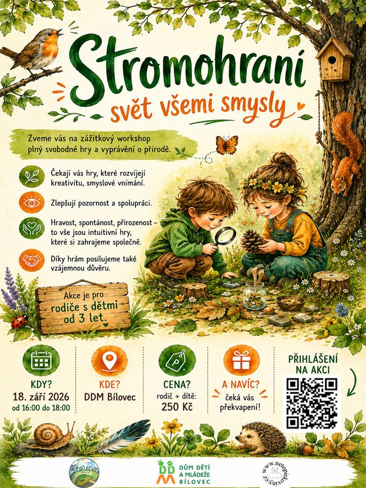 Stromohraní, svět všemi smysli
