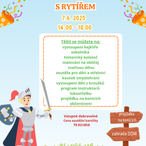 Den dětí na DDM s rytířem
