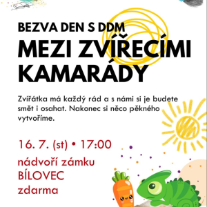 Bezva den s DDM: Mezi zvířecími kamarády