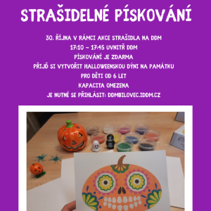 Strašidla na DDM - pískování