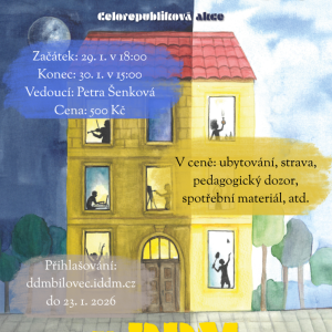 Noc a den v DDM - pololetní prázdniny