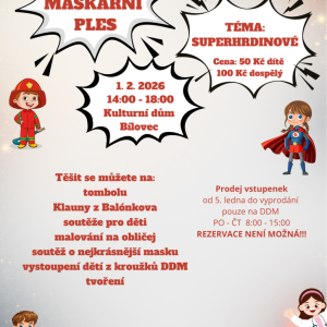 Dětský maškarní ples