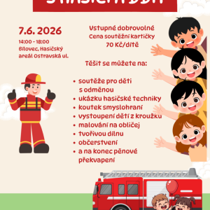 Dětský den s hasiči a DDM