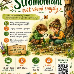 Stromohraní, svět všemi smysli